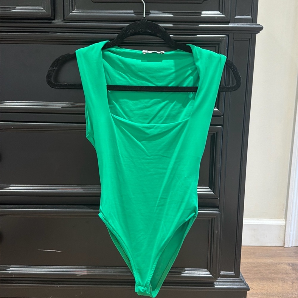 Zara Green Bodysuit